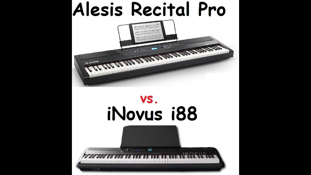 Alesis Recital Pro vs. iNovus i88
