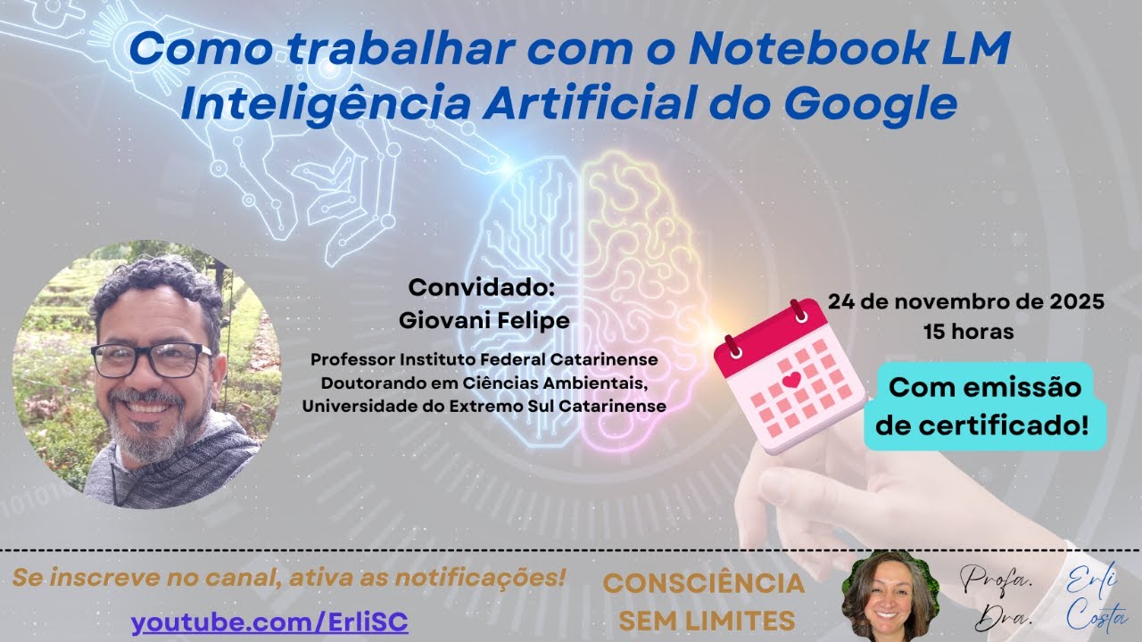 Como trabalhar com o Notebook LM Inteligência Artificial do Google