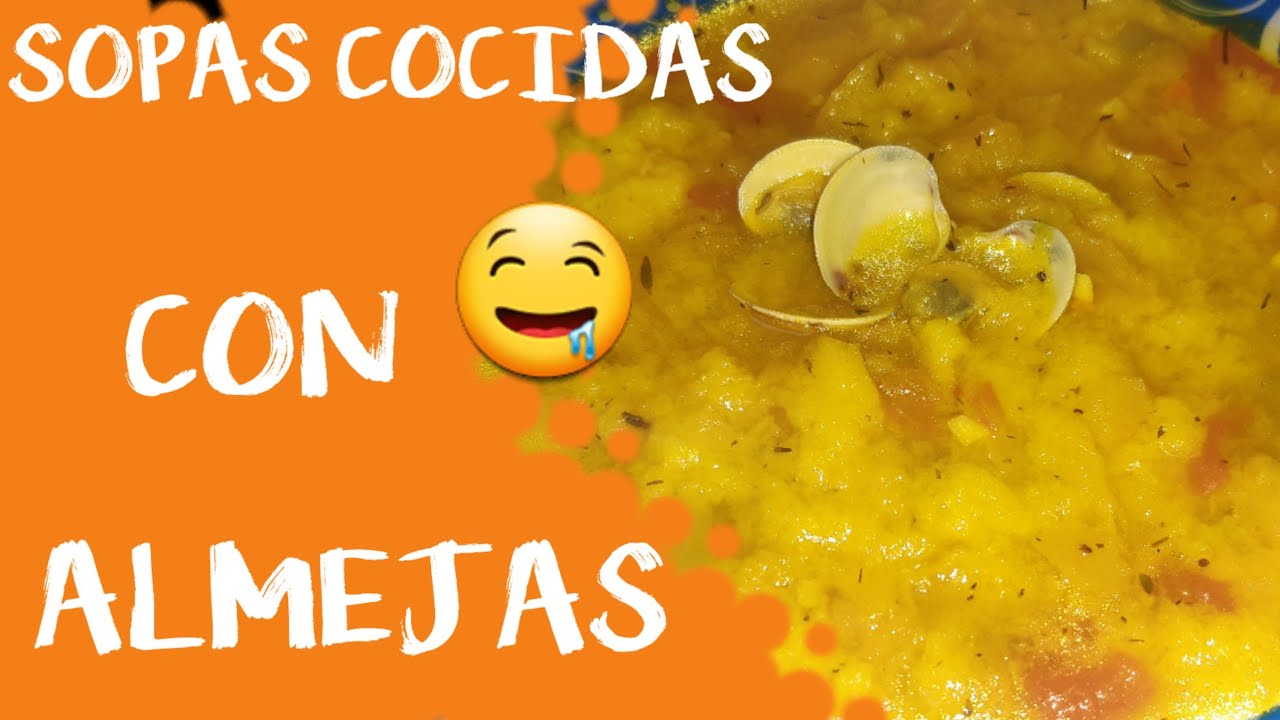 Mira como se hacen las SOPAS COCIDAS con ALMEJAS | Receta de la abuela Isabelita