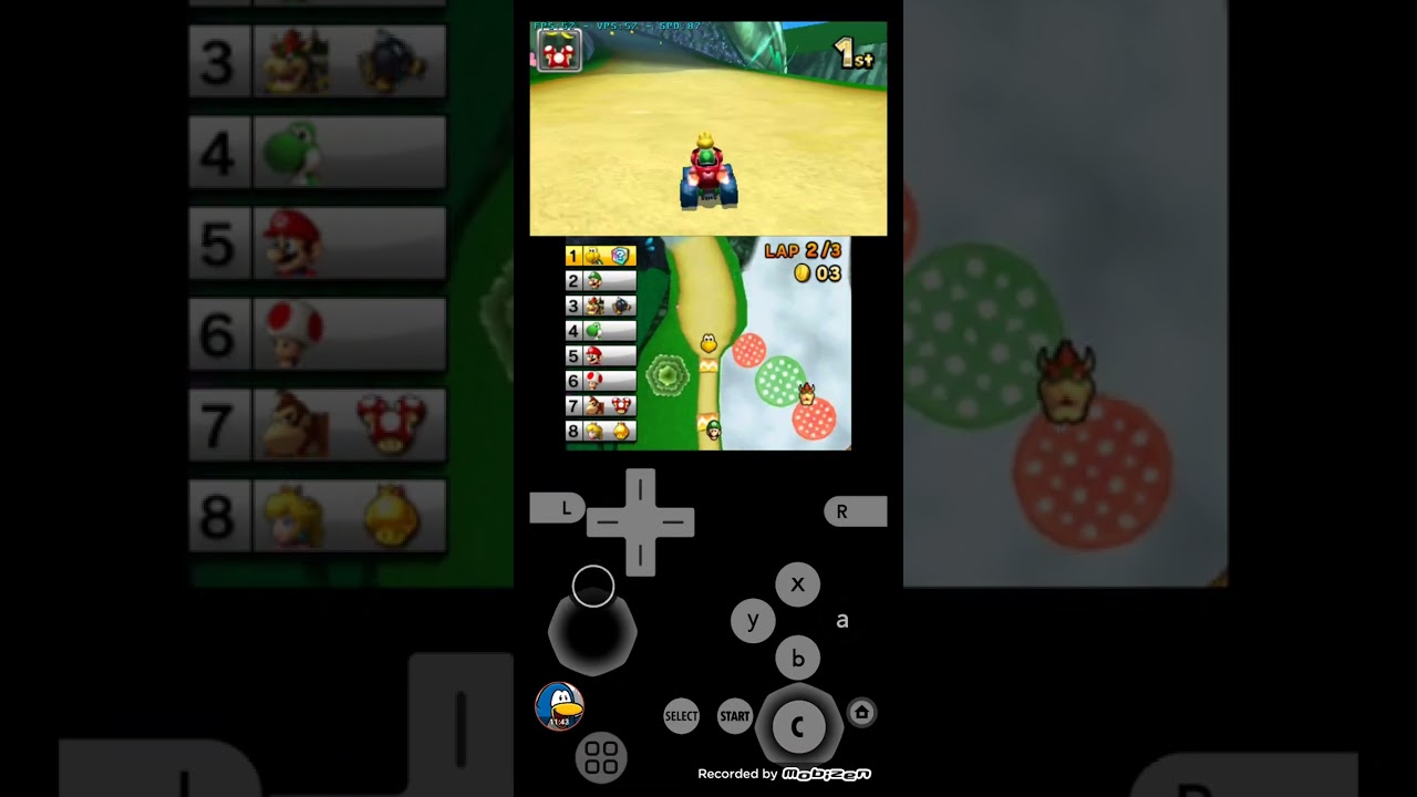 Playing MK7 (long video) 
