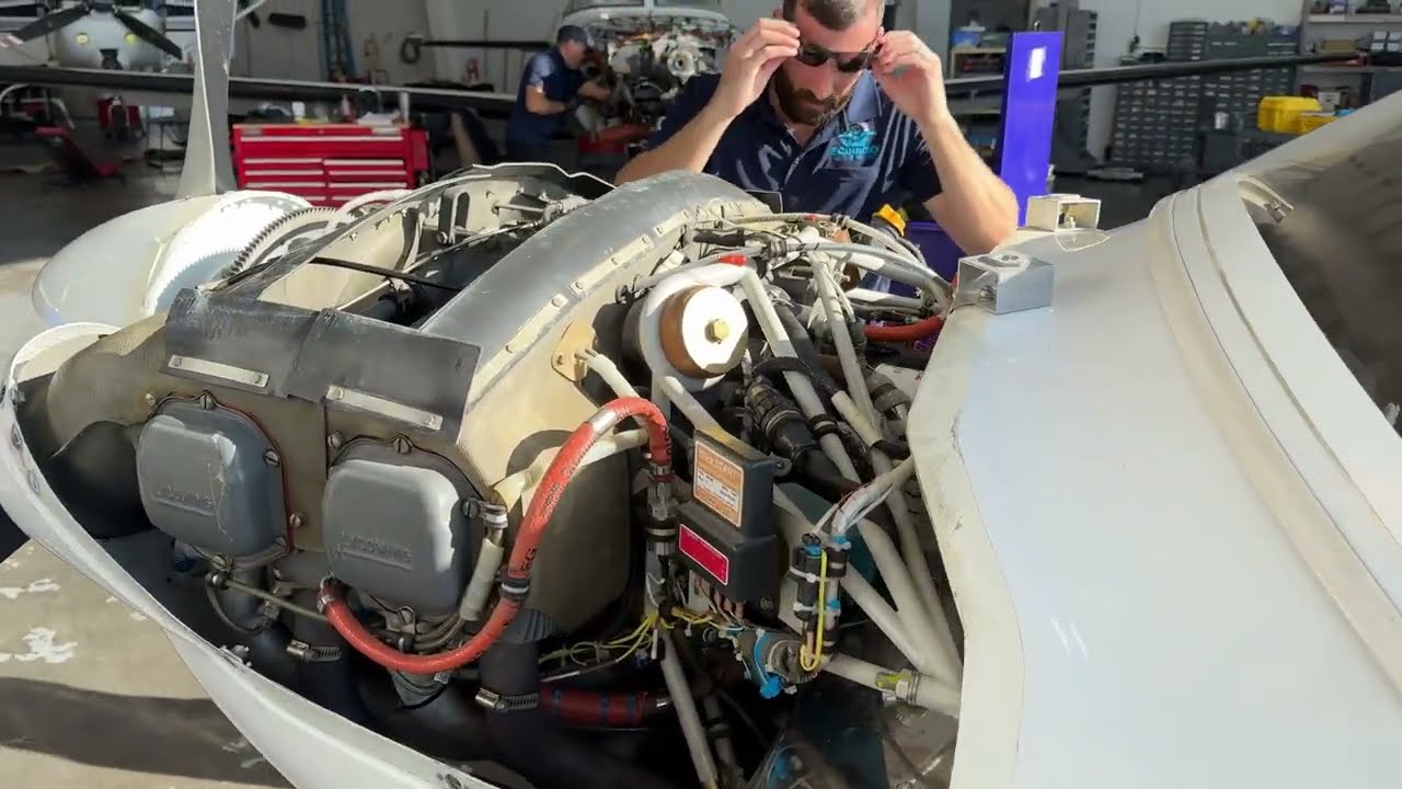 Diamond DA40XLS Oil Change