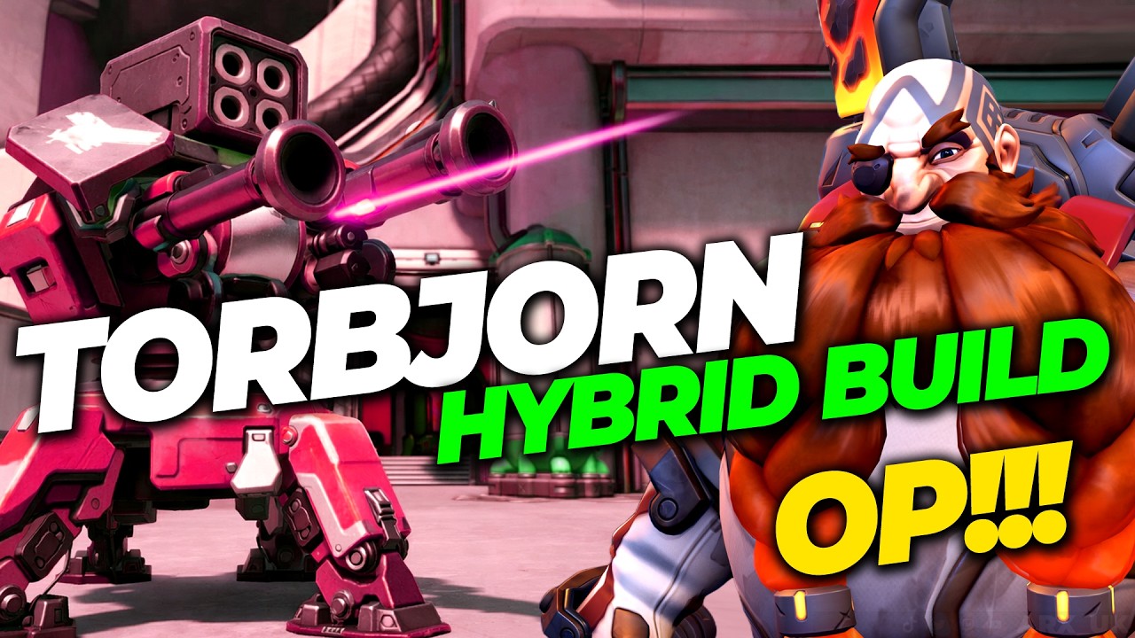 This Hybrid Torbjorn Build is actually INSANE... (Overwatch Stadium)