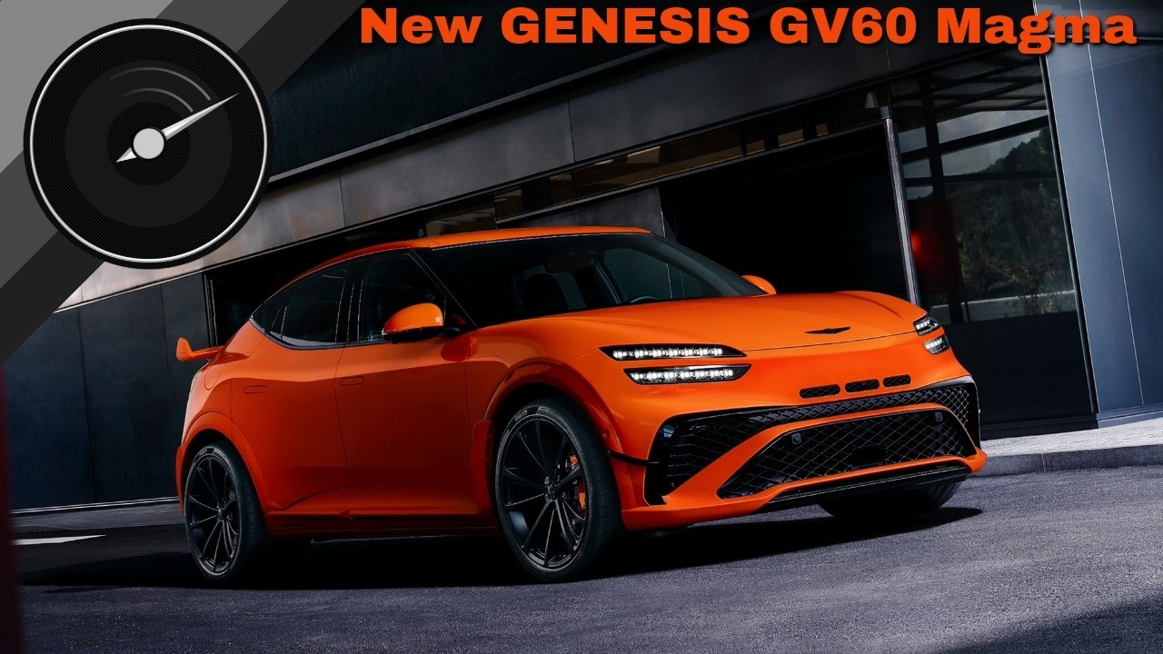 This is the new Genesis GV60 Magma