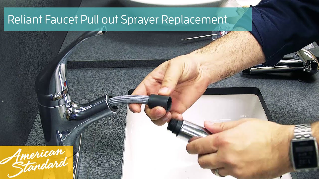 How to Replace the Easy Touch pull out Sprayer for your Reliant Faucet