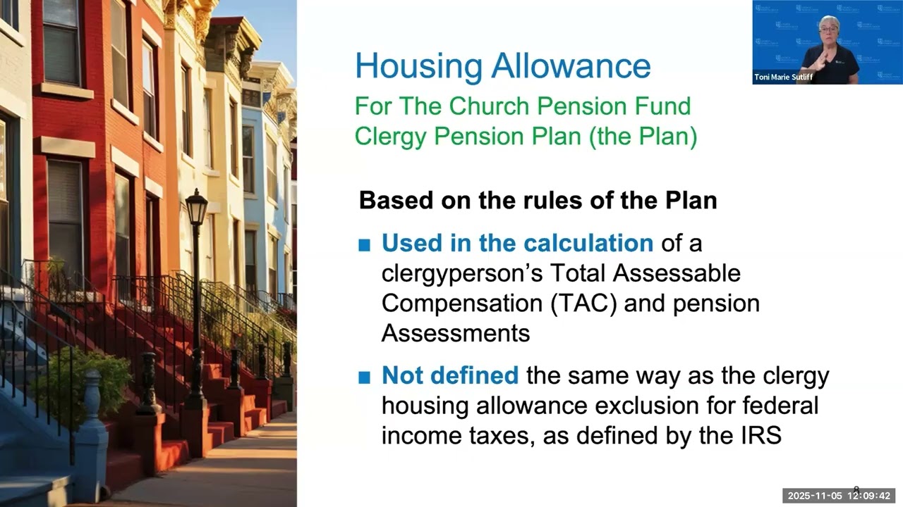 Understanding the Clergy Housing Allowance: Active Clergy (2025)