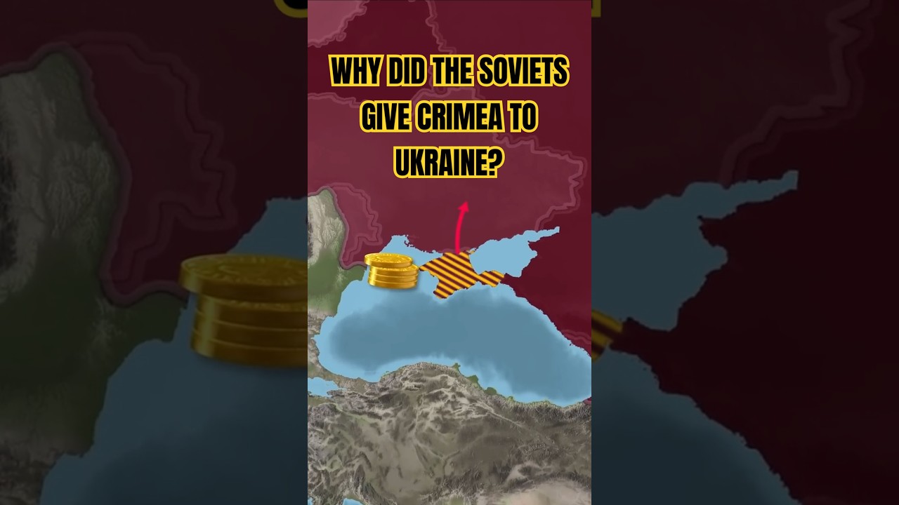 Why did Nikita Khrushchev Give Crimea to Ukraine?