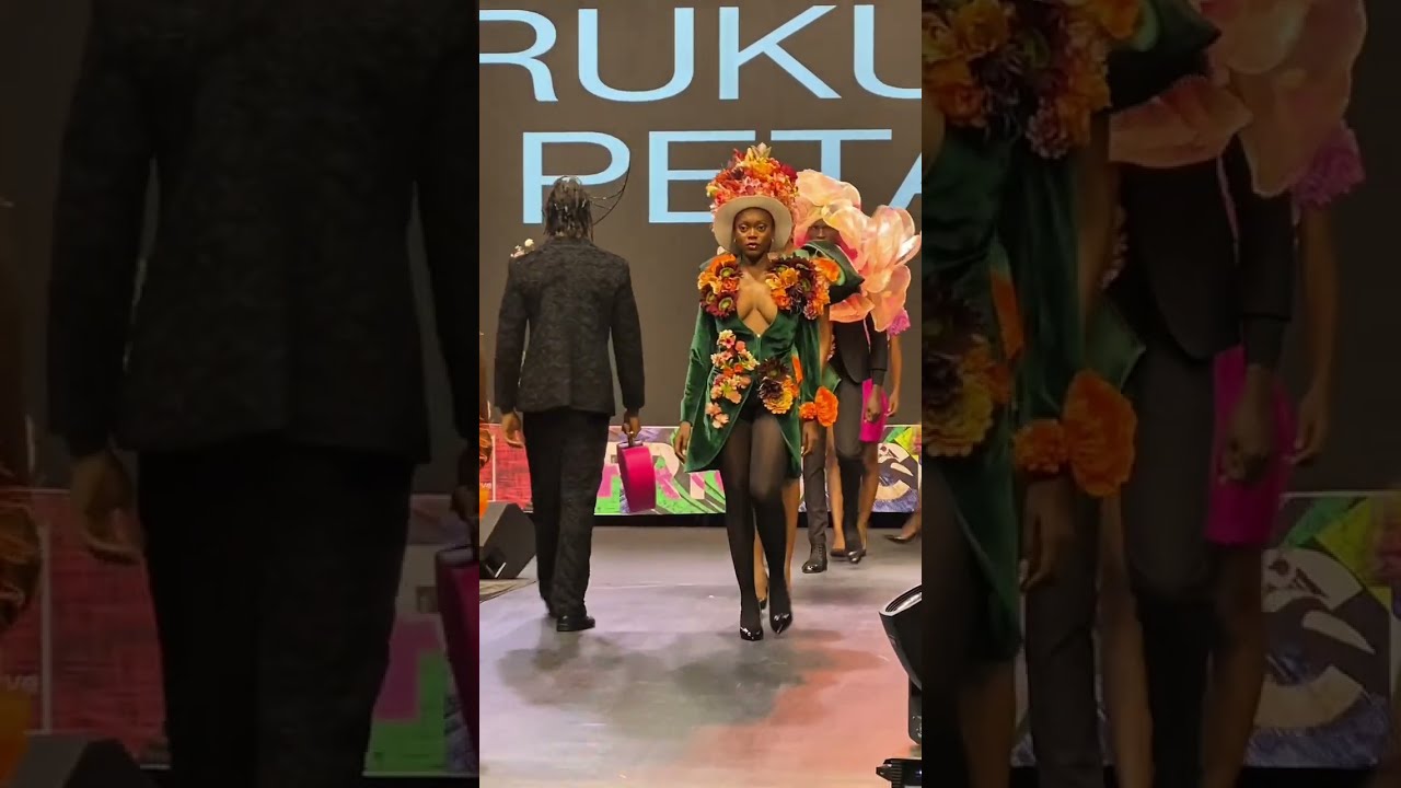 Nigerian brand, Rukuhs Petali, delivered a masterclass in wearable floral art at #FashionEvo 2025.