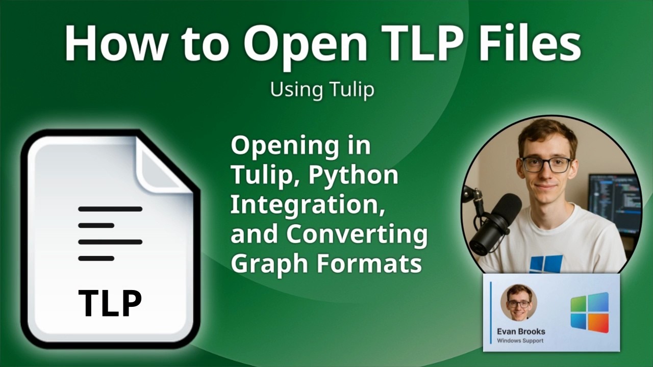Как открыть файлы TLP (графовые данные Tulip)