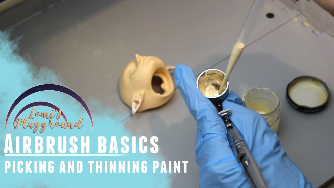 Airbrush basics: Paints to use and how to thin them