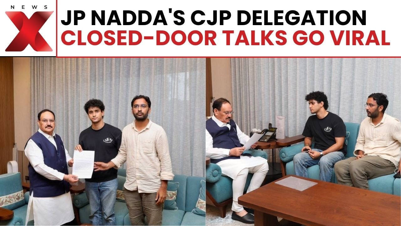 JP Nadda-CJP Delegation Meet: Visuals Reveal Closed-Door Talks At Jantar Mantar | CJP Protest |NewsX