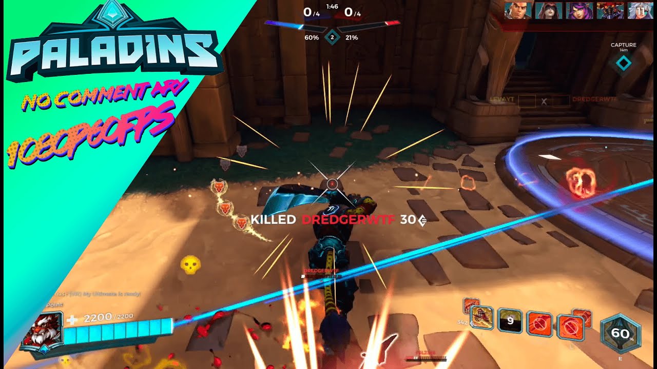 Paladins: Tiberius (Siege, Jaguar Falls) Gameplay (No Commentary) [1080p60FPS] PC