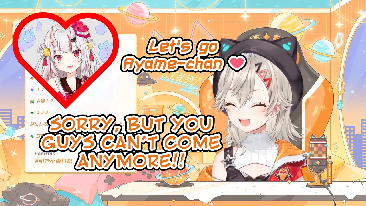 Messan ditches chat for Ayame-chan [VSPO!/Komori Met/English Subbed]