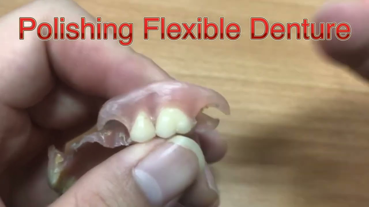 Polishing Flexible Denture