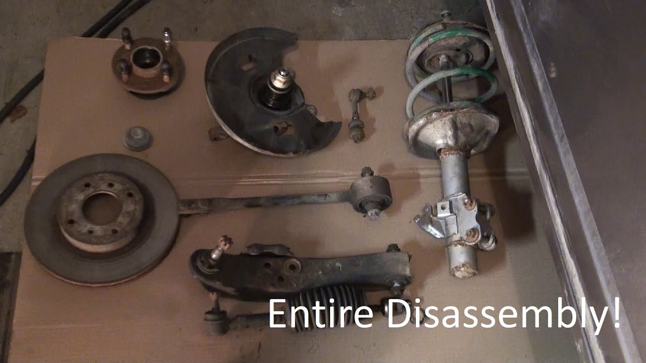 Nissan 240sx (s13/s14) Entire Front Suspension Disassembly