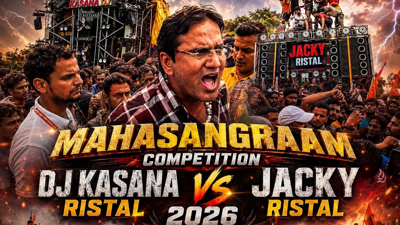 Mahasangram Competition DJ Kasana Ristal Vs Jacky Ristal 2026 Kawar Yatra
