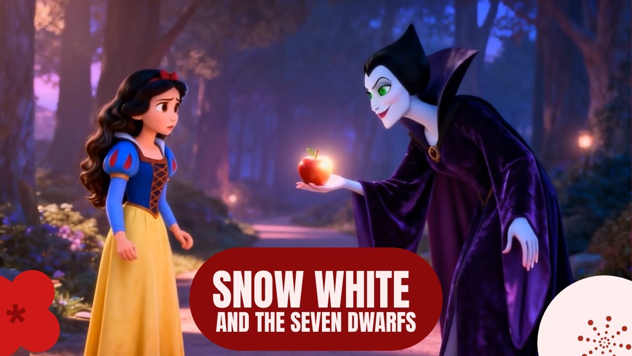 Snow White and the Seven Dwarfs | Fairy Tales English Bedtime Stories for Children | Savikelstv