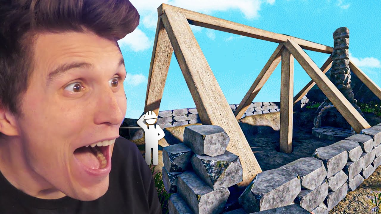 Paluten baut ein GRUBENHAUS | House Builder