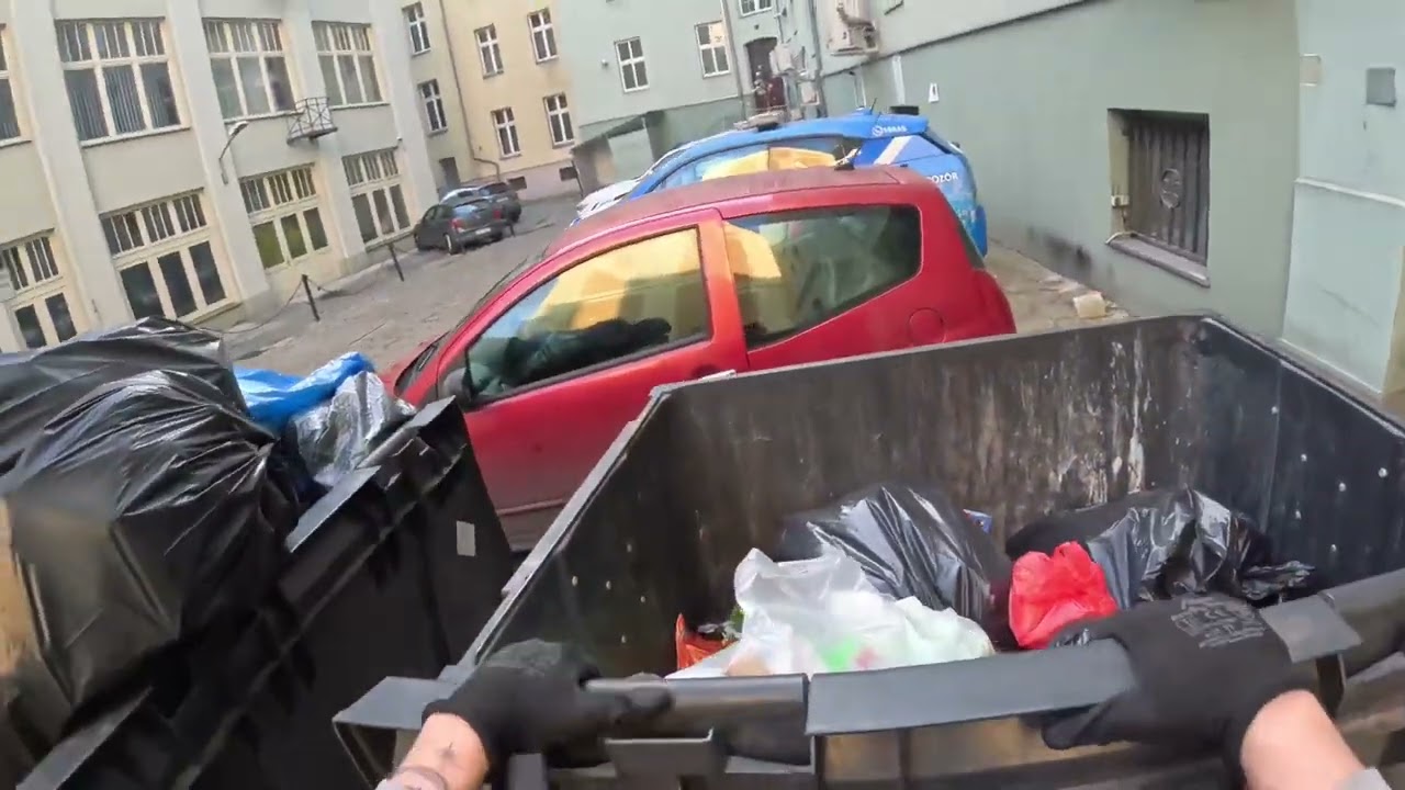 Krótka relacja z odbioru odpadów w sobotę