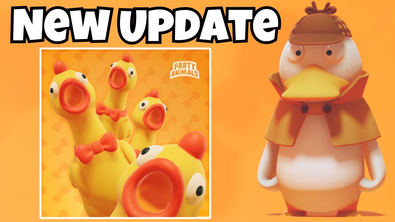 Party Animals Thanksgiving update is here! NEW STUFF!