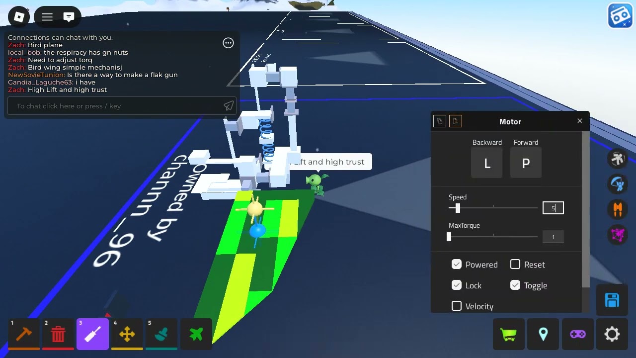 Roblox plane crazy bird design. using bird wing design