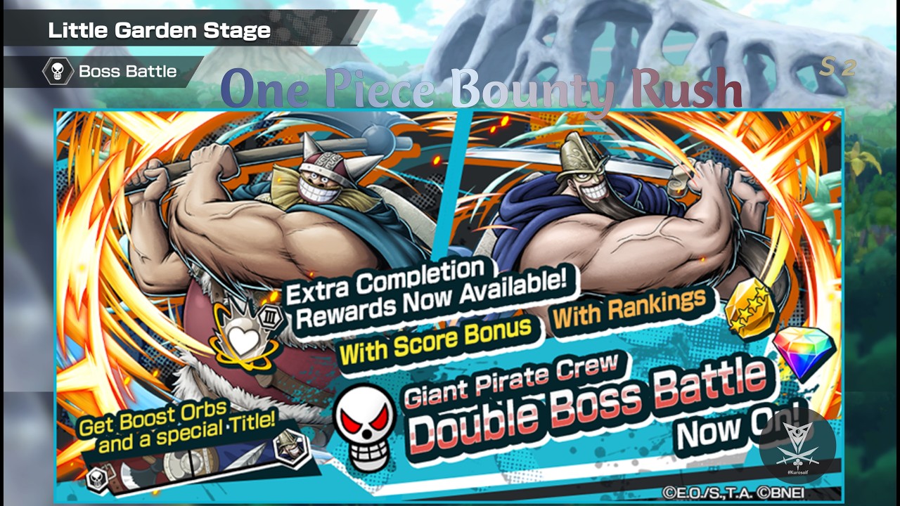 One Piece Bounty Rush | Giant Pirate Crew Double Boss Battle S2 (OP LA Netflix S2)