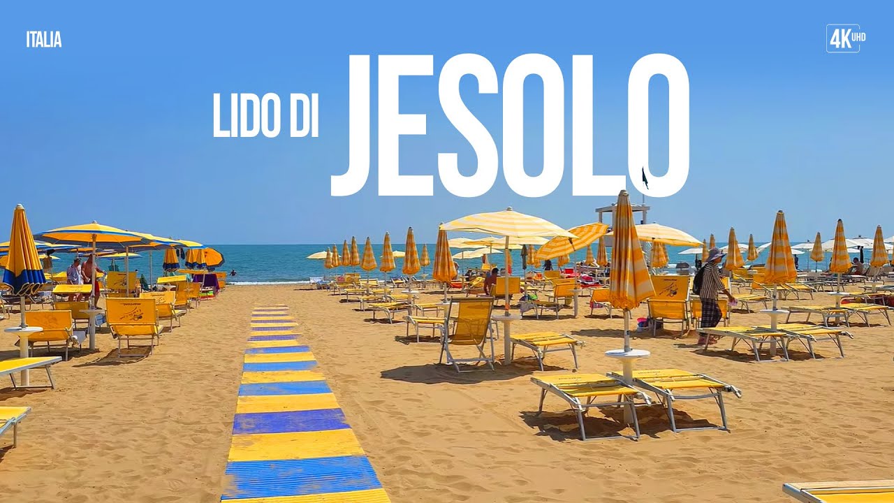 Lido di Jesolo, Włochy 🇮🇹🏖️☀️🌊