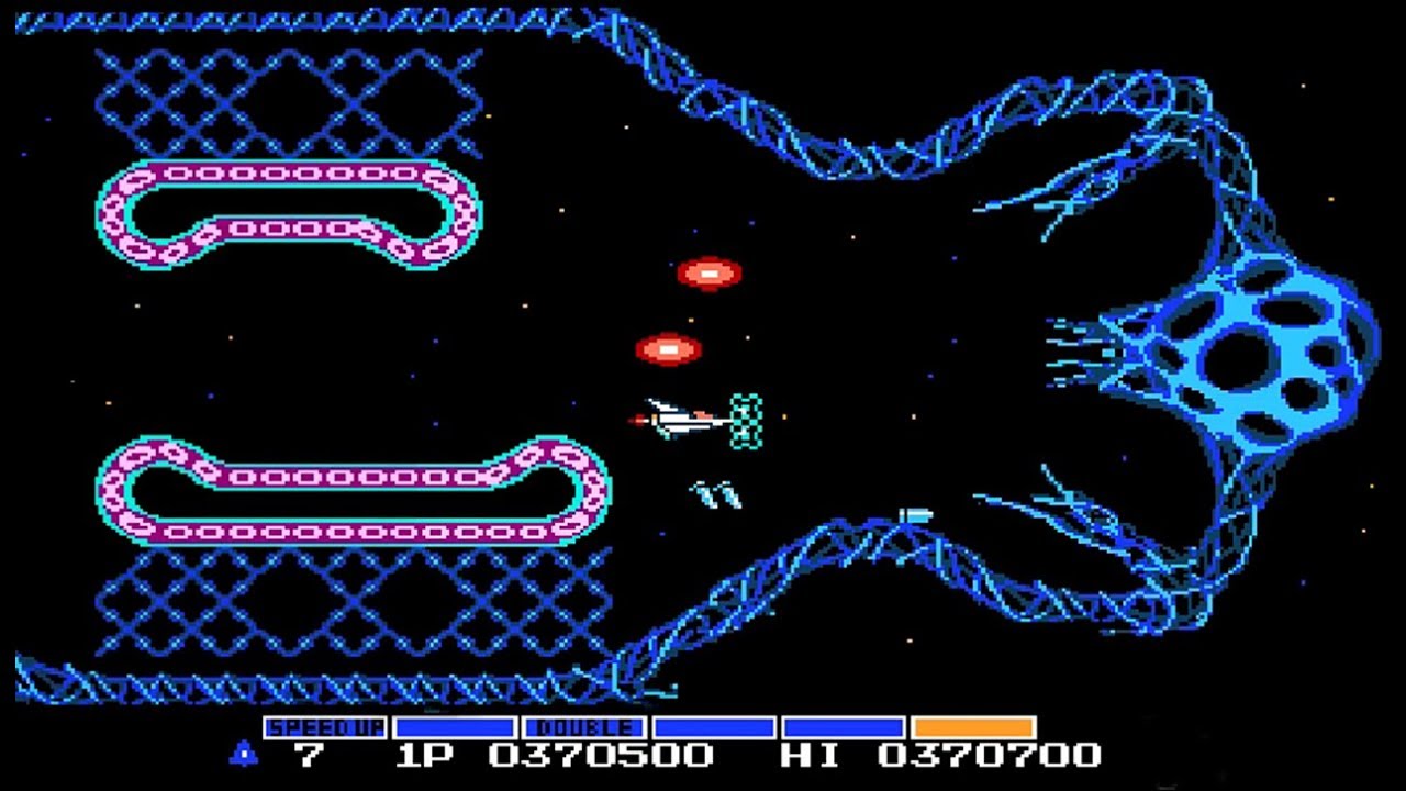 Gradius - グラディウス - (No Death - 1 Loop - 1 Warp Zone) (Famicom)