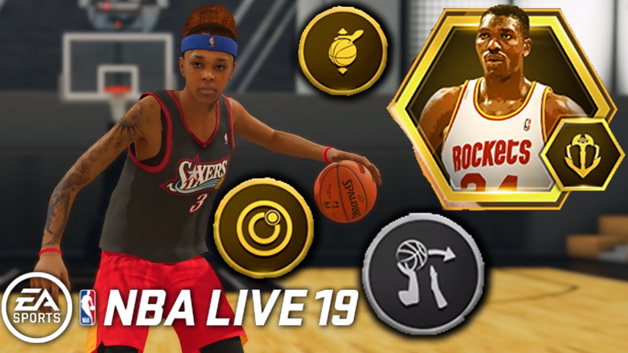 This Hakeem Post Anchor Is Literally GAME-BREAKING...NBA LIVE 19 3v3 Live Run Gameplay