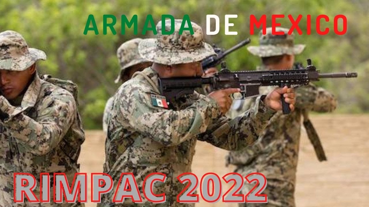 Marinos mexicanos realizan ejercicio simulado con fuego real durante RIMPAC 2022