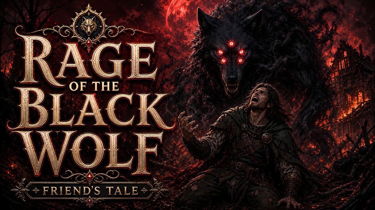 The Rage of the Black Wolf 🐺Dark Fantasy Bard Song about Rage, Power, and the Light Within