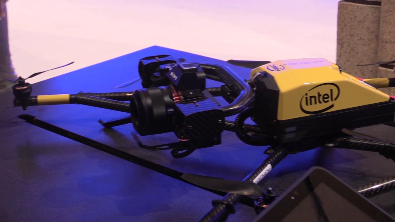 Intel's Falcon 8 Inspection Drone