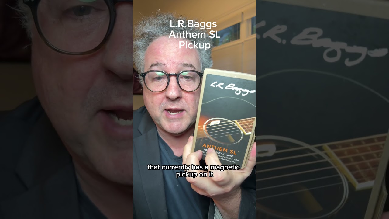 LR Baggs Anthem SL acoustic guitar pickup I got in the mail.