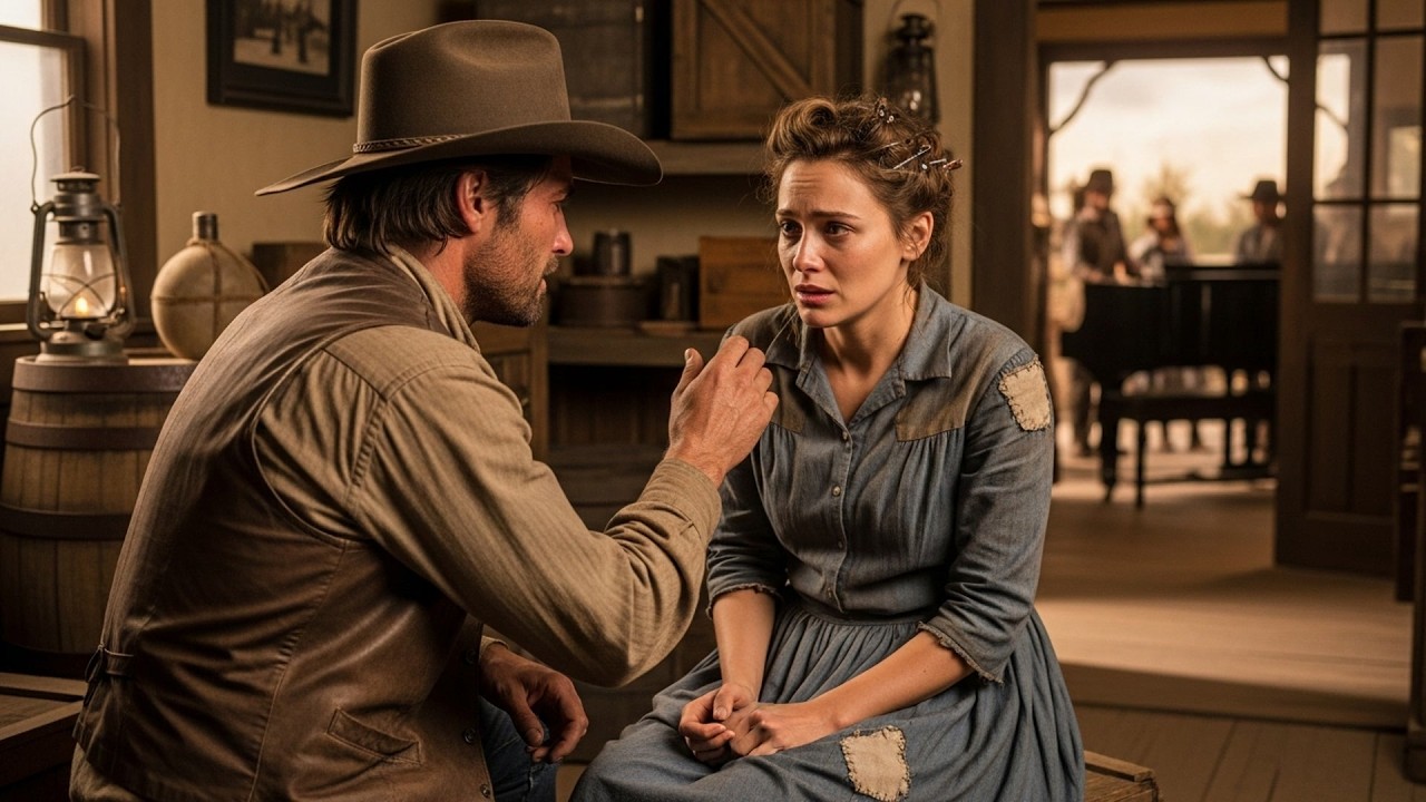 The Hardened Cowboy Never Cried For Anyone, She Told Her Story And Tears Fell Down His Face