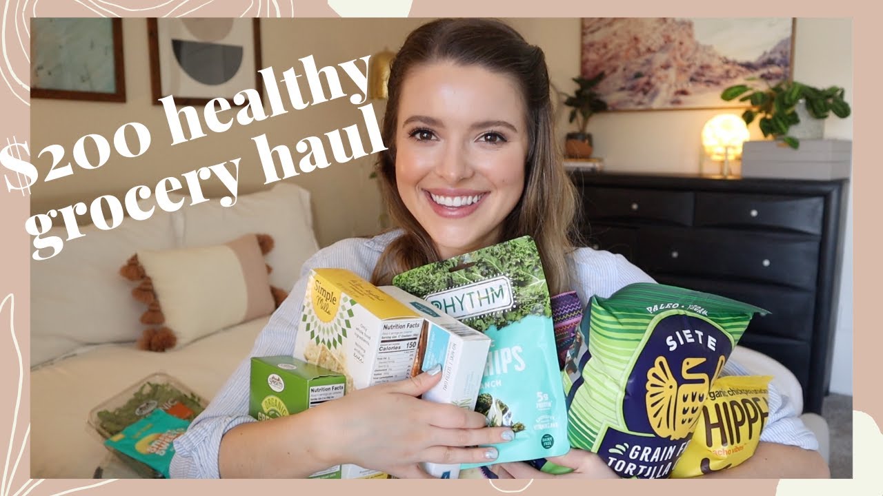 $200 Healthy Grocery Haul | What a Nutritionist Buys!
