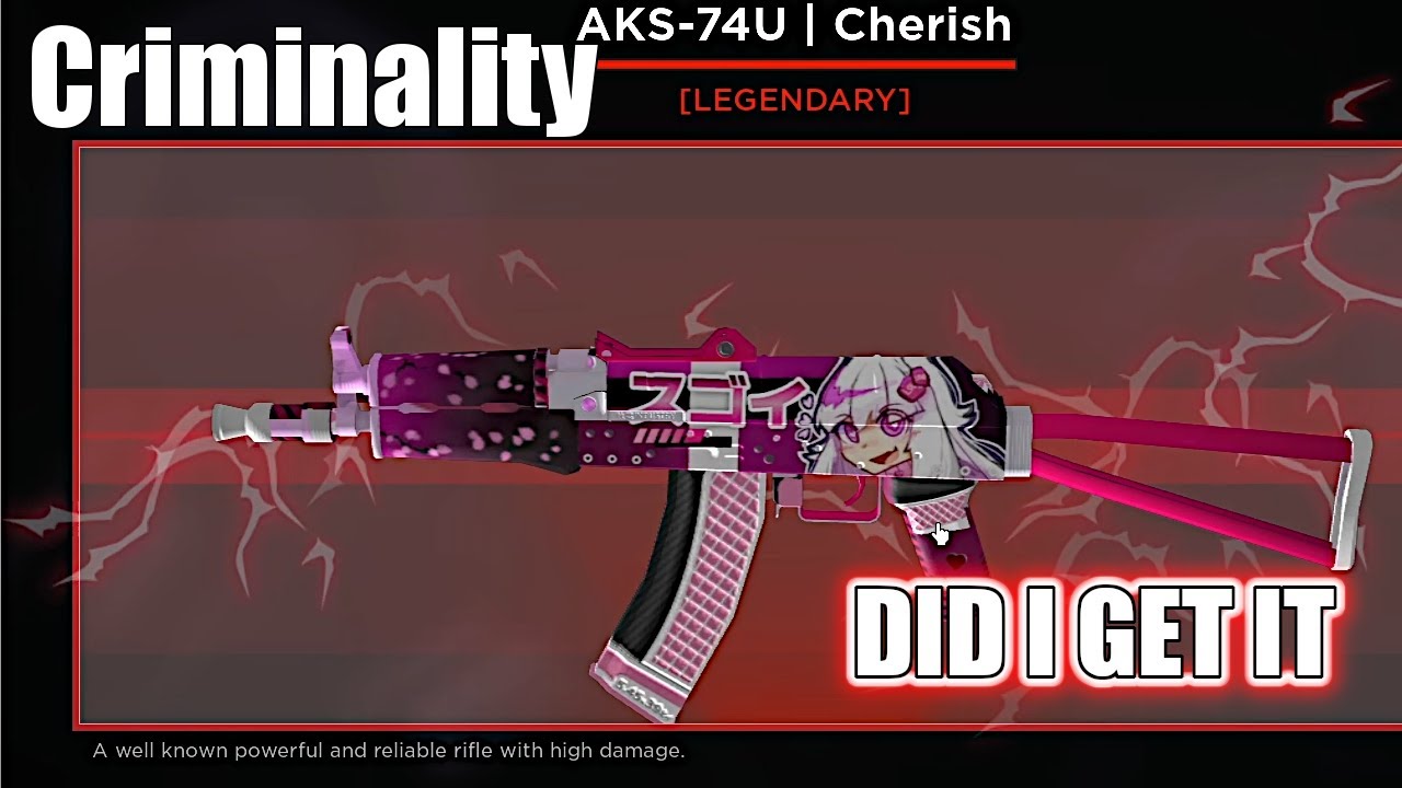 Criminality Valentines Case Opening 2024