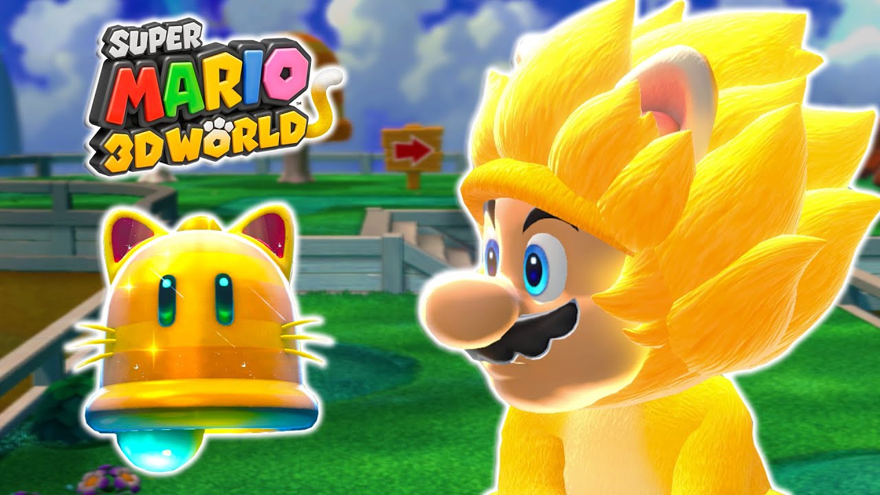Can Mario Use the Giga Bell in Super Mario 3D World?