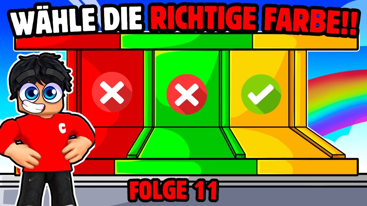 WÄHLE DIE RICHTIGE FARBE in ADOPT ME mit COMMUNITY! | Roblox Deutsch