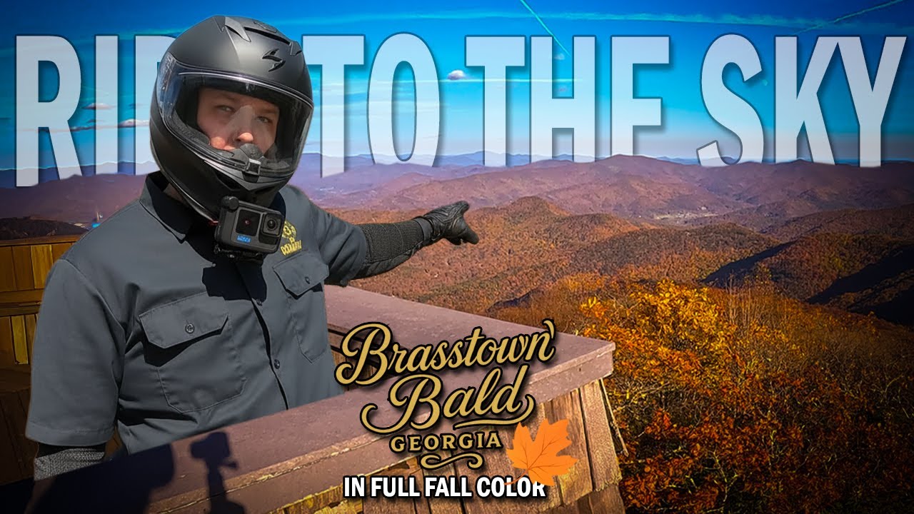 Лучший осенний аттракцион — Brasstown Bald в полном цвете! 🍂