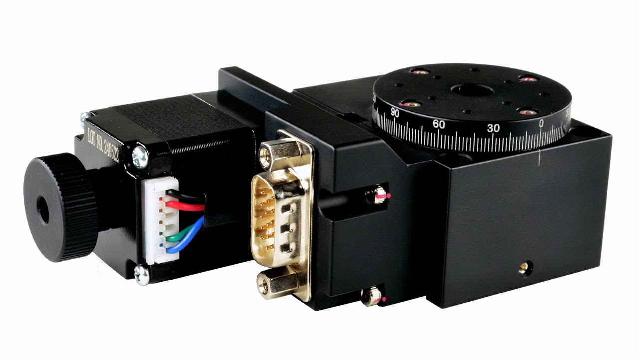 Motorized Stages - 39 mm Diameter Motion Control Rotary Stages
