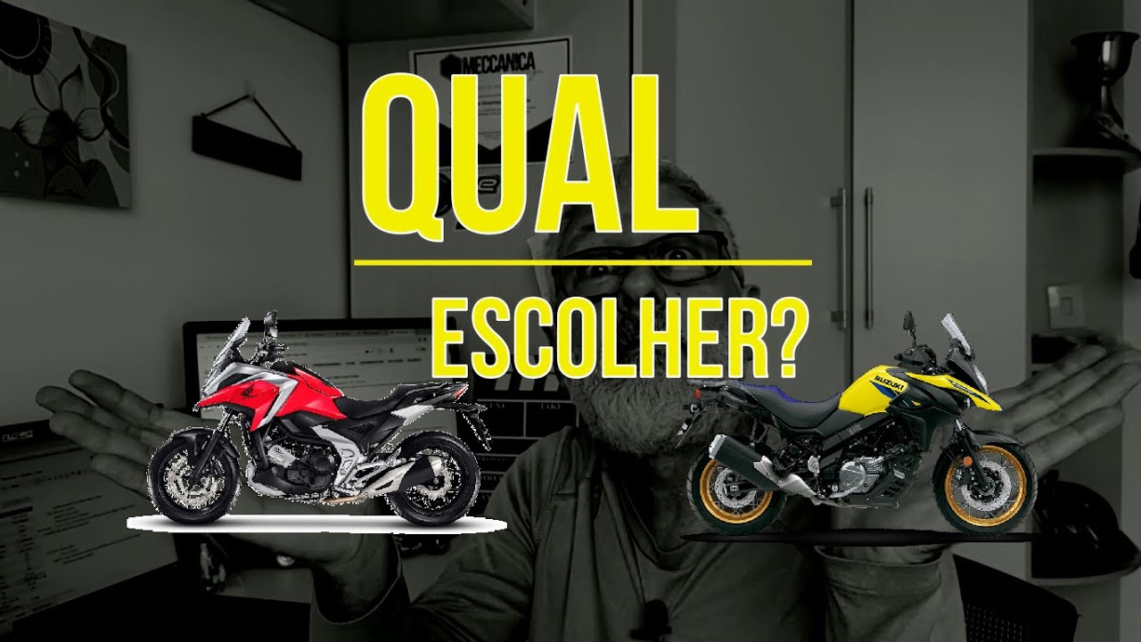 Qual escolher? Honda NC 750X ou Suzuki V-Strom 650?