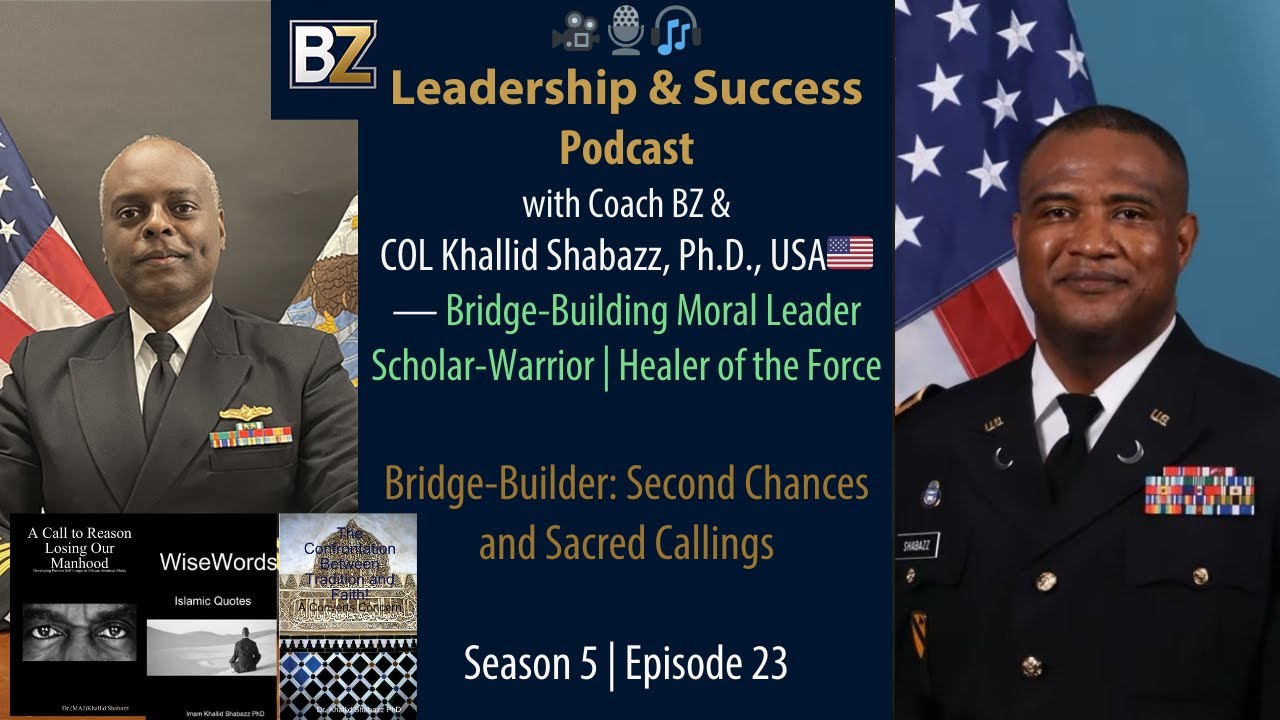 S5:E23🎙️ LIVE with COL Khallid M. Shabazz, Ph.D., D.Min., USA (Multi Tracks Audio)