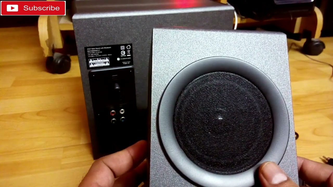 New Logitech Z337 Review & Sound Test // Logitech Speaker // The technoboy