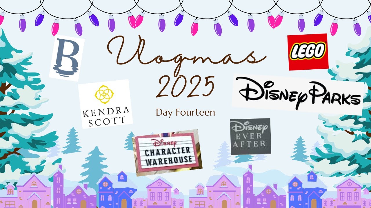 Vlogmas 2025: Day Fourteen (Disney Haul Fall 2025)
