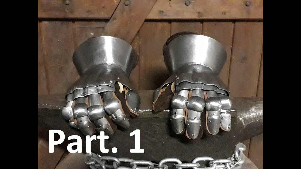 Gantelets m&eacute;di&eacute;vaux / medieval gauntlets part.1