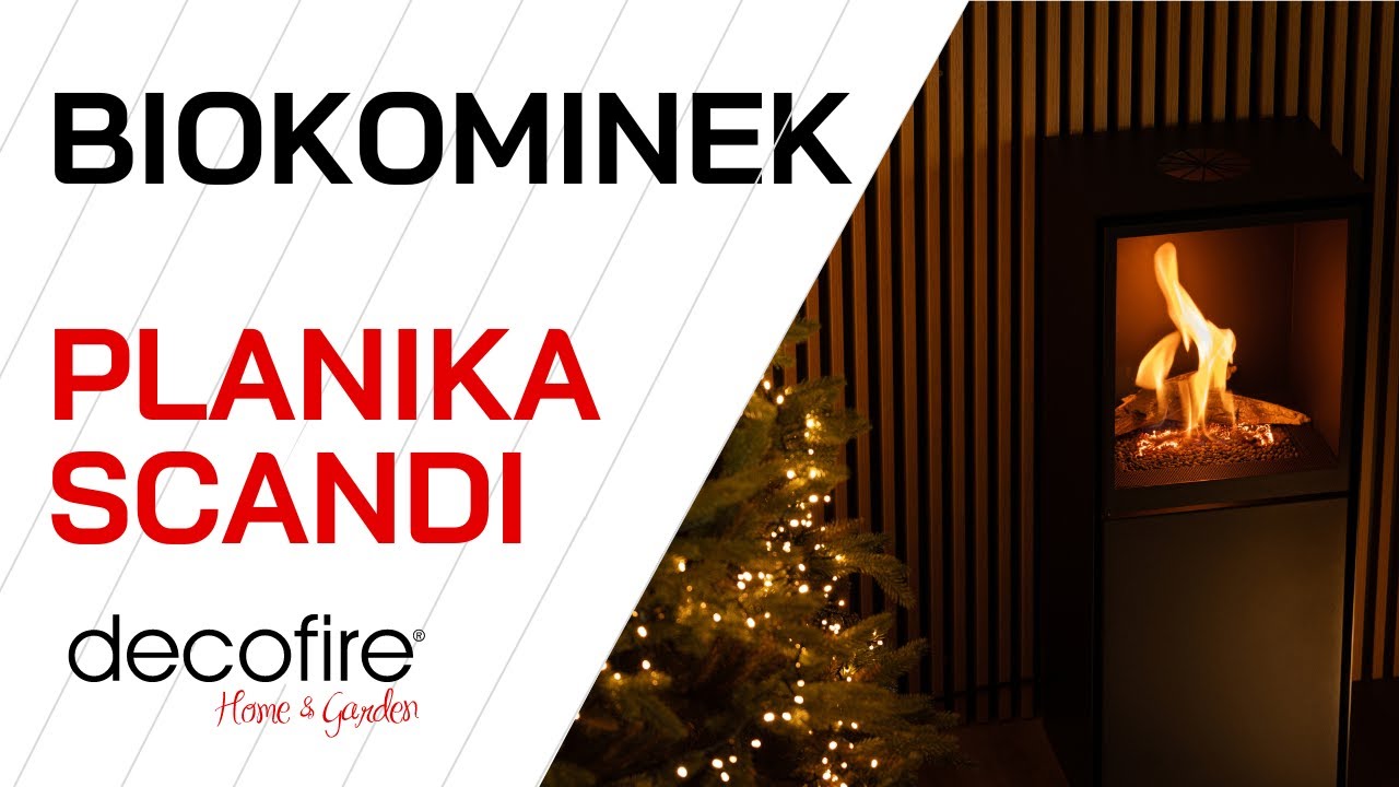 ⭐ Biokominek Planika Scandi | DECOFIRE