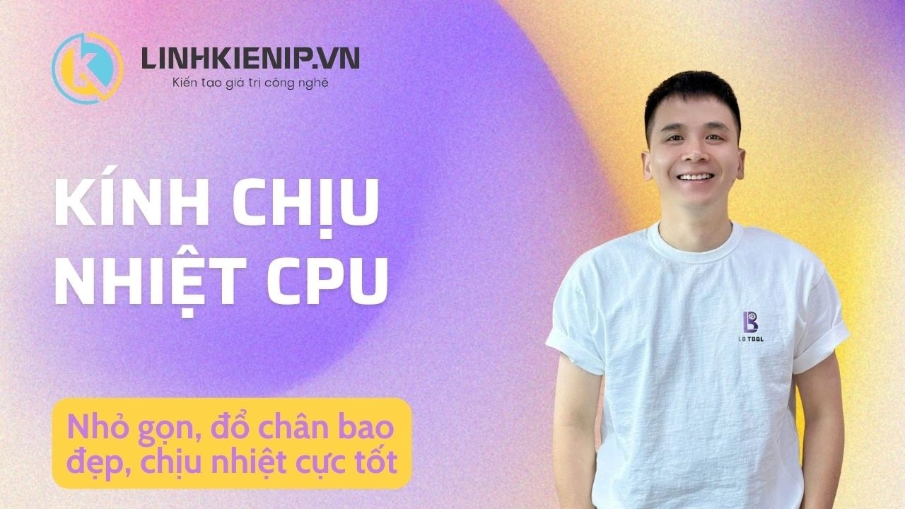 Kính chịu nhiệt CPU #linhkienip #ycs #luban  #phukieniphone