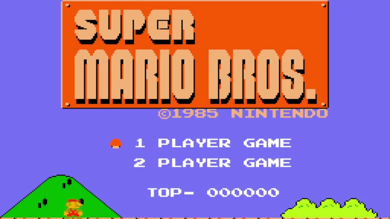 Super Mario Bros. (NES) - Full Longplay on Nesticle 0.20