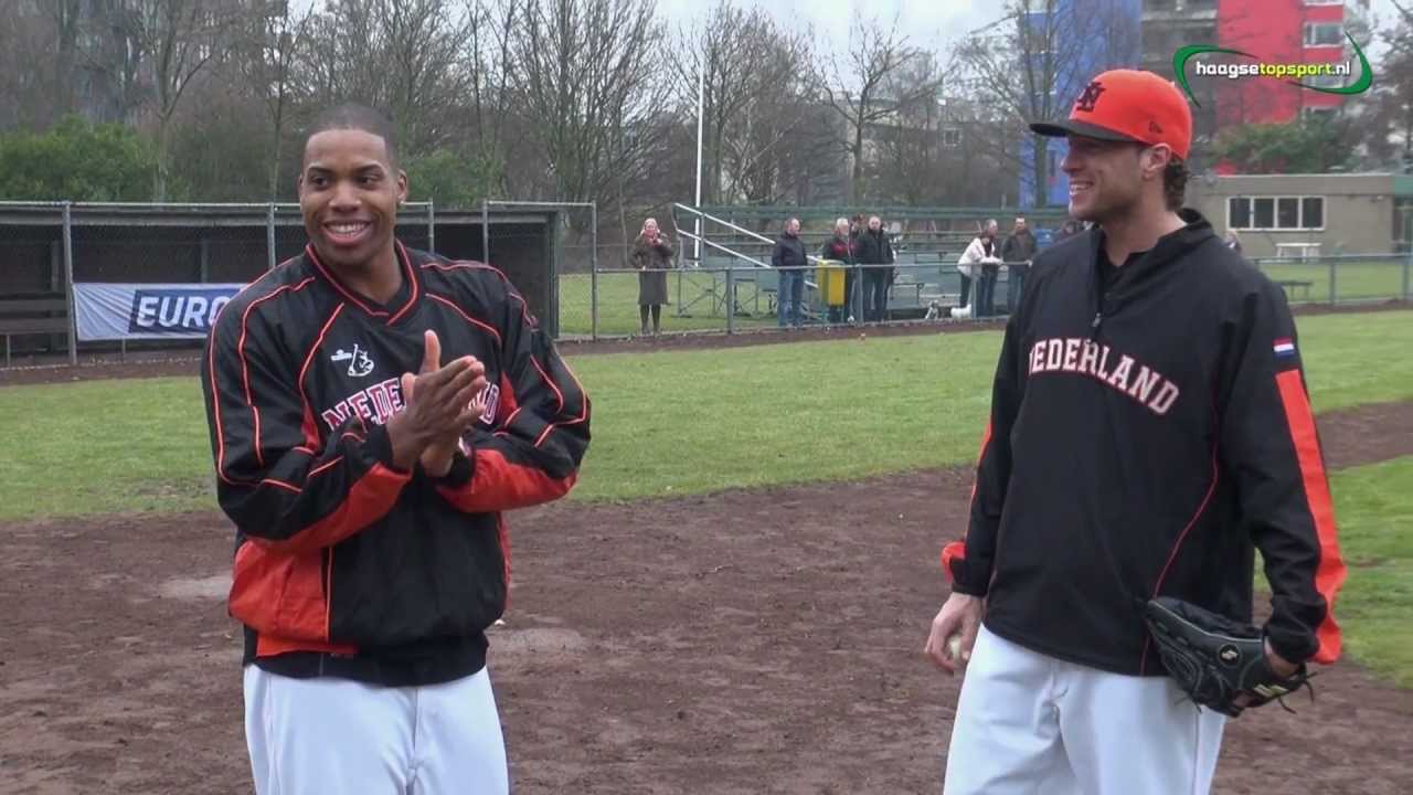 ADO honkbal-clinic met Sams & van Driel