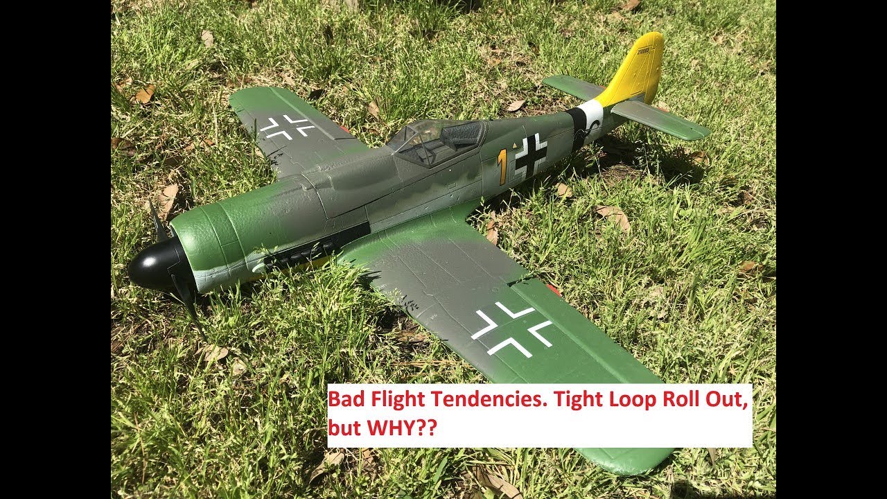 FlightLine FW-190 D-9 Dora 850mm Odd Flight Tendencies