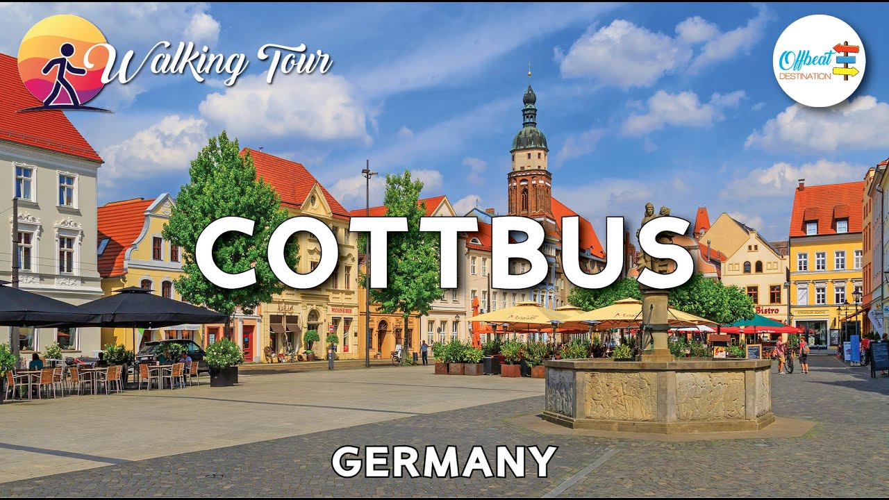 Uncovering Hidden Gems - Cottbus Germany 🇩🇪 Walking Tour